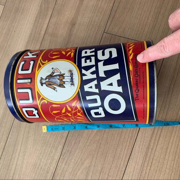 Quick Quaker Oaks Tin - Picture 5 of 9